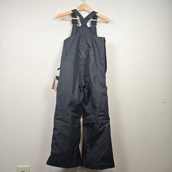The North Face Teen Freedom Bib Size S/7-8 Snow Pants Winter Black Insulated - Picture 5 of 5